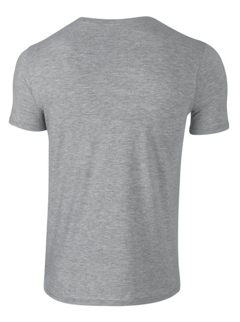 Gildan - Camiseta Softstyle de Polialgodón para Adultos Unisex Gris - Kiabi