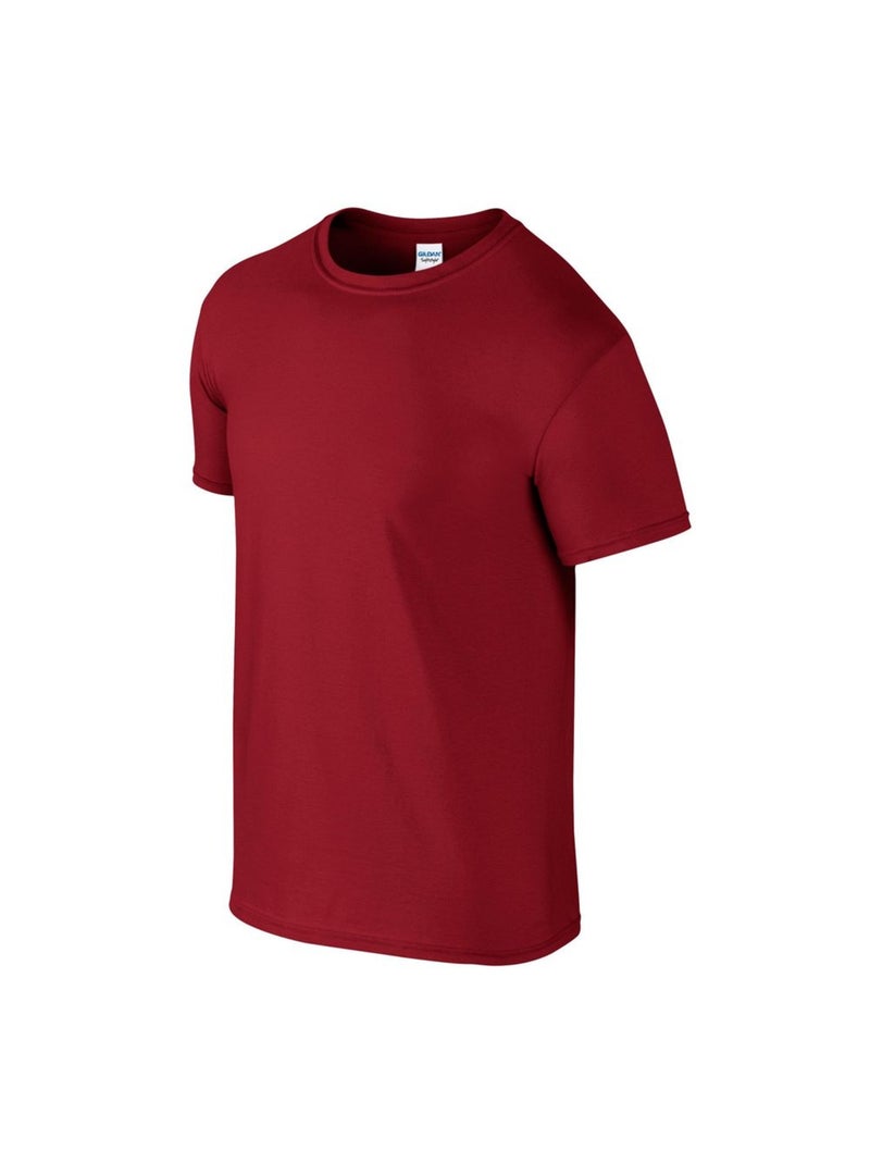 Gildan - Camiseta Softstyle para Adultos Unisex Rojo oscuro - Kiabi