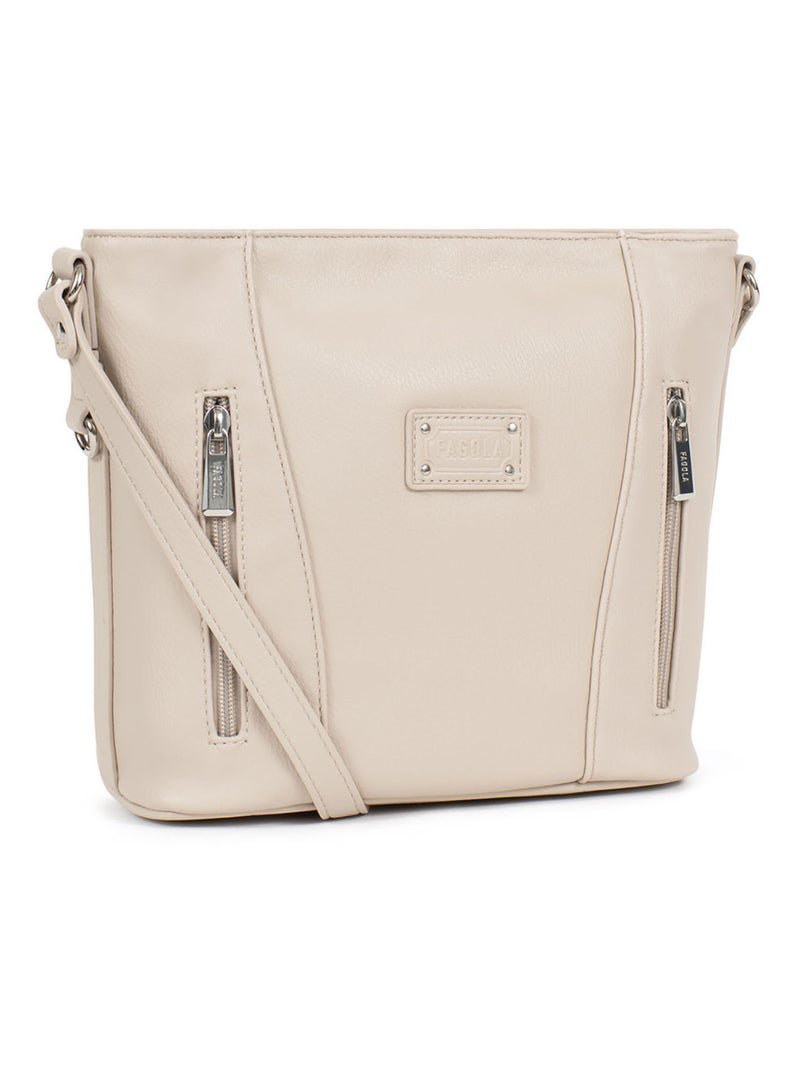 GINA - Bolso bandolera Beige claro - Kiabi