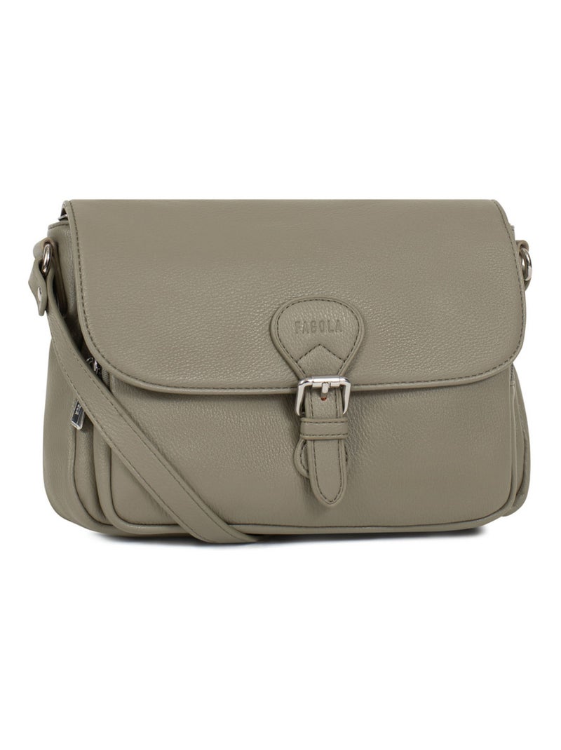 GINA - Bolso bandolera Caqui - Kiabi