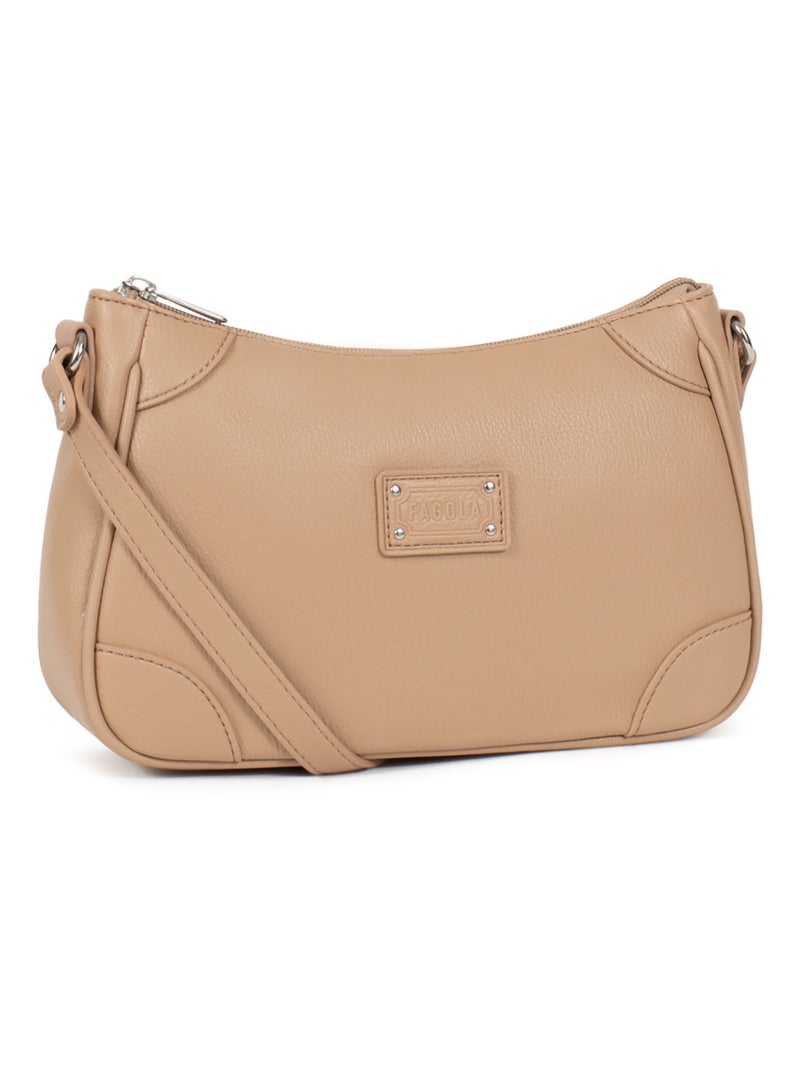 GINA - Bolso bandolera Marrón claro - Kiabi