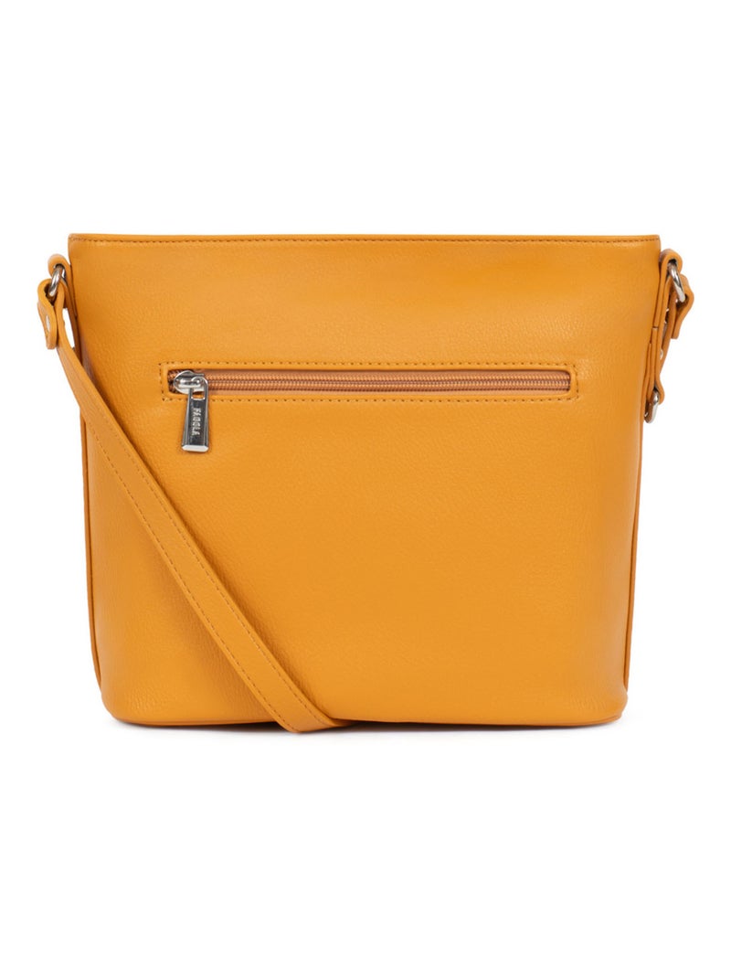 GINA - Bolso bandolera Mostaza - Kiabi