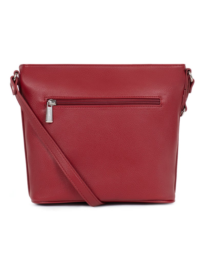 GINA - Bolso bandolera Rojo carmín - Kiabi