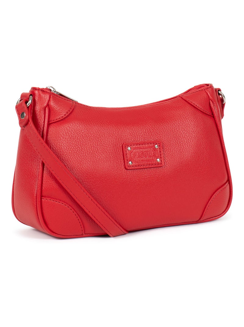 GINA - Bolso bandolera Rojo oscuro - Kiabi