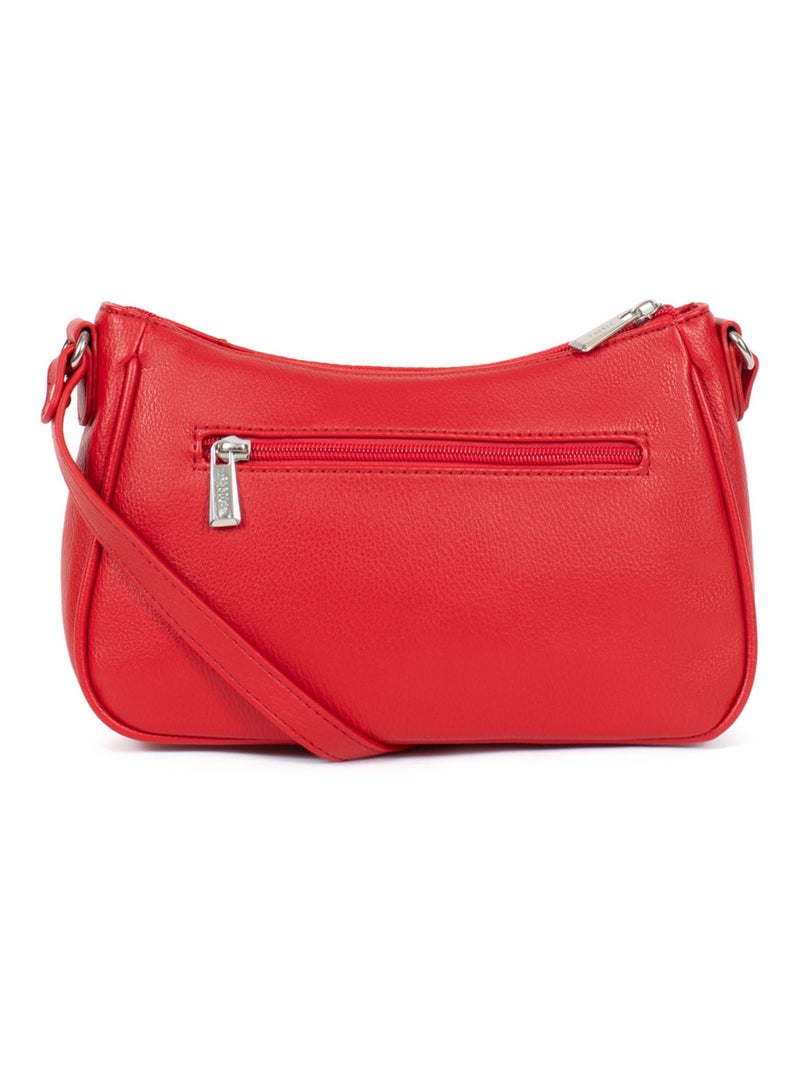 GINA - Bolso bandolera Rojo oscuro - Kiabi