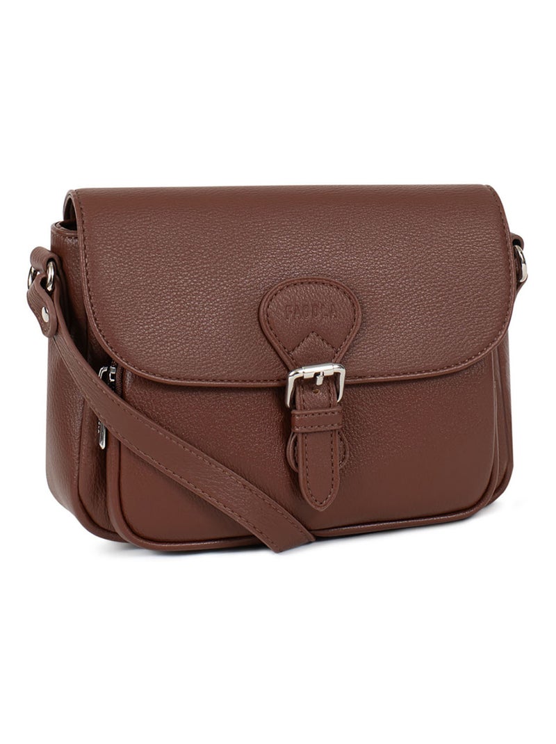 GINA - Bolso bandolera Terracota - Kiabi