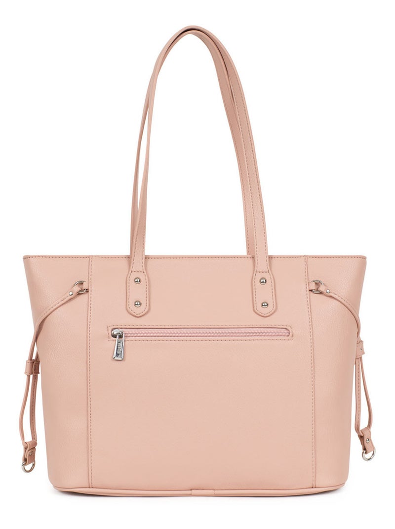GINA - Bolso de hombro Beige/Rosa - Kiabi