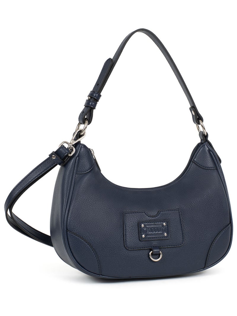 GINA - Bolso de hombro con 1 asa Azul noche - Kiabi