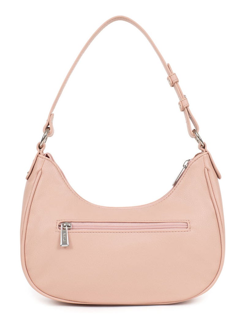 GINA - Bolso de hombro con 1 asa Beige/Rosa - Kiabi
