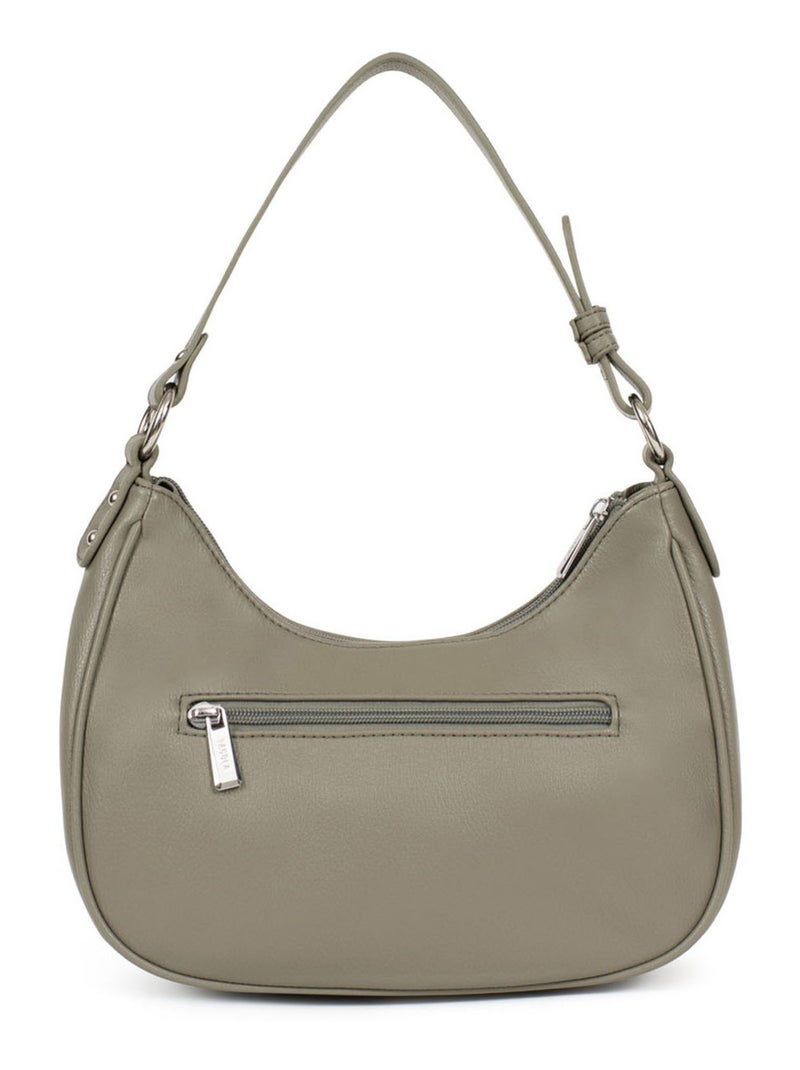 GINA - Bolso de hombro con 1 asa Caqui - Kiabi
