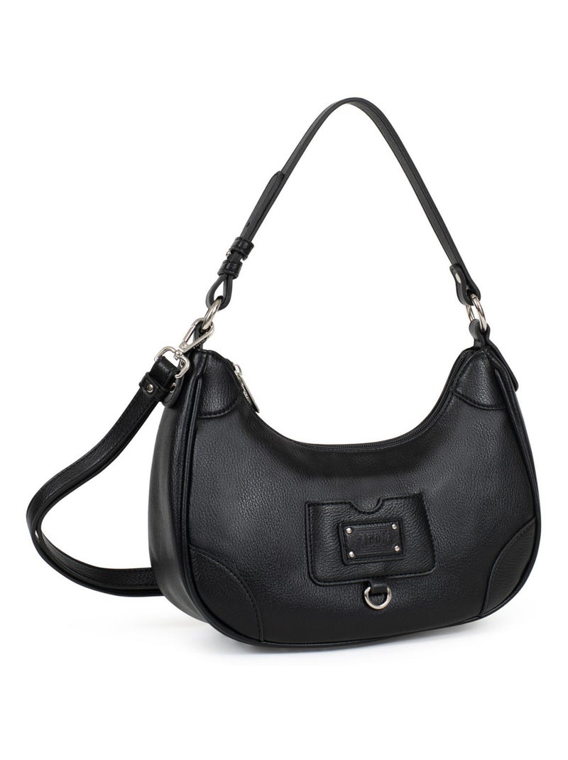 GINA - Bolso de hombro con 1 asa Negro - Kiabi