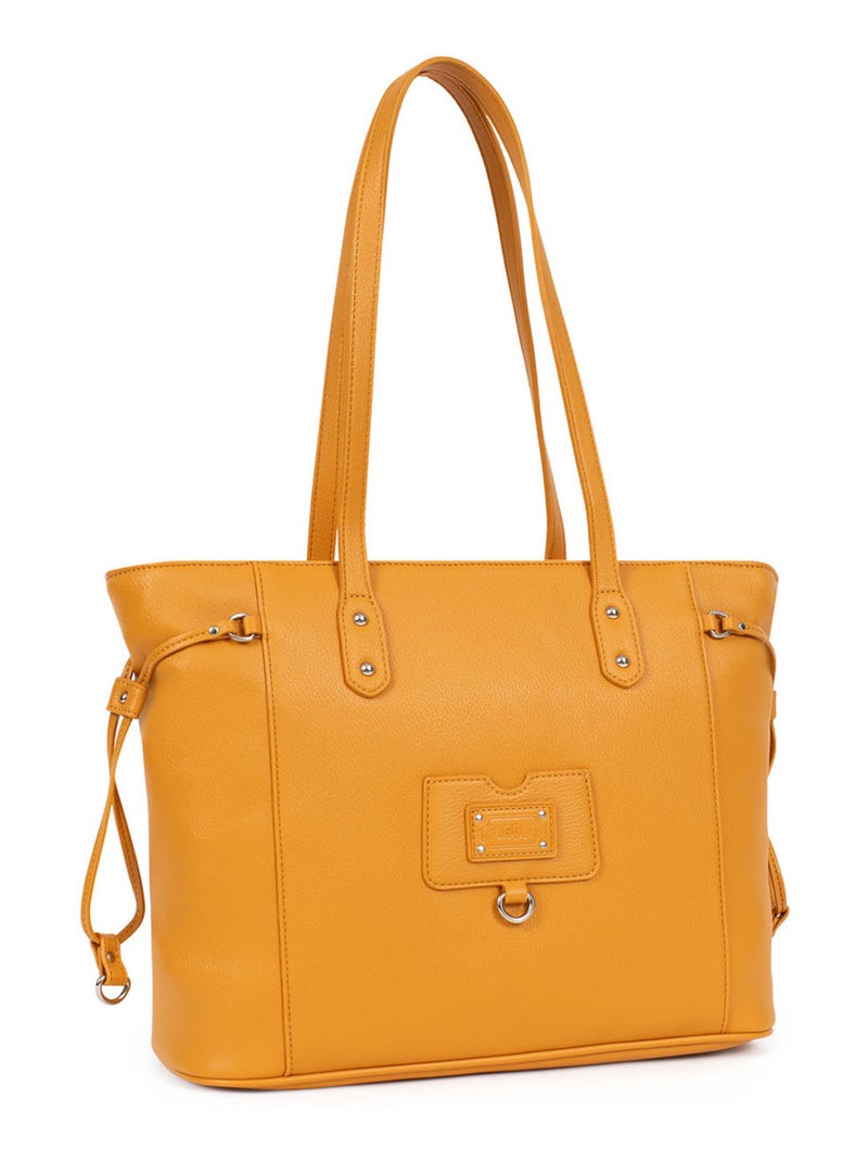 GINA - Bolso de hombro Mostaza - Kiabi