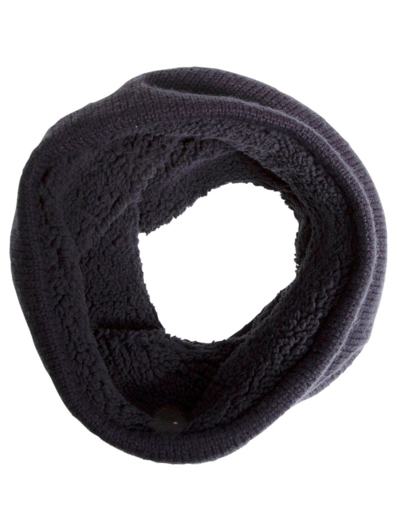 Giro de cuello cálido, forrado de imitación de piel niño mixto Isotoner Azul marino - Kiabi