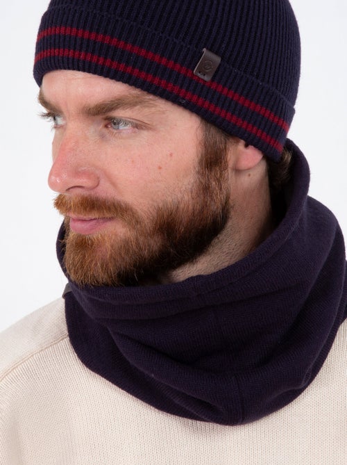 Giro de cuello Forro polar, cordón ajustable hombre Isotoner - Kiabi
