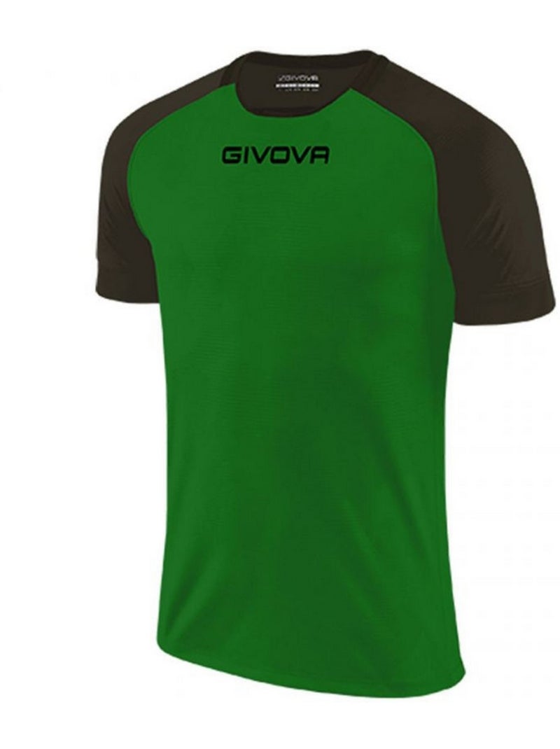 Givova - Camiseta Capo para Hombre Negro Verde - Kiabi