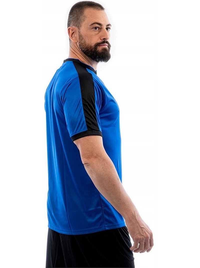 Givova - Camiseta Revolution de Interlock para Hombre Negro Azul - Kiabi