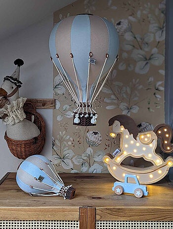 Globo decorativo, beige y azul - SEVIRA KIDS