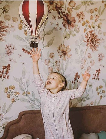 Globo decorativo, beige y azul | SEVIRA KIDS