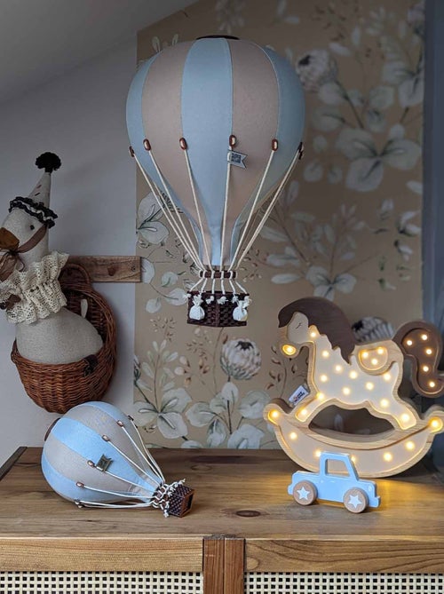 Globo decorativo, beige y azul | SEVIRA KIDS - Kiabi