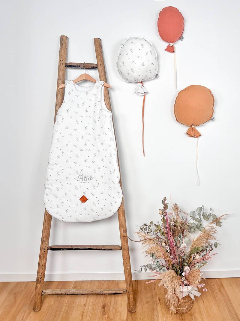 Globo decorativo de pared de algodón, melody | SEVIRA KIDS Blanco Gris - Kiabi