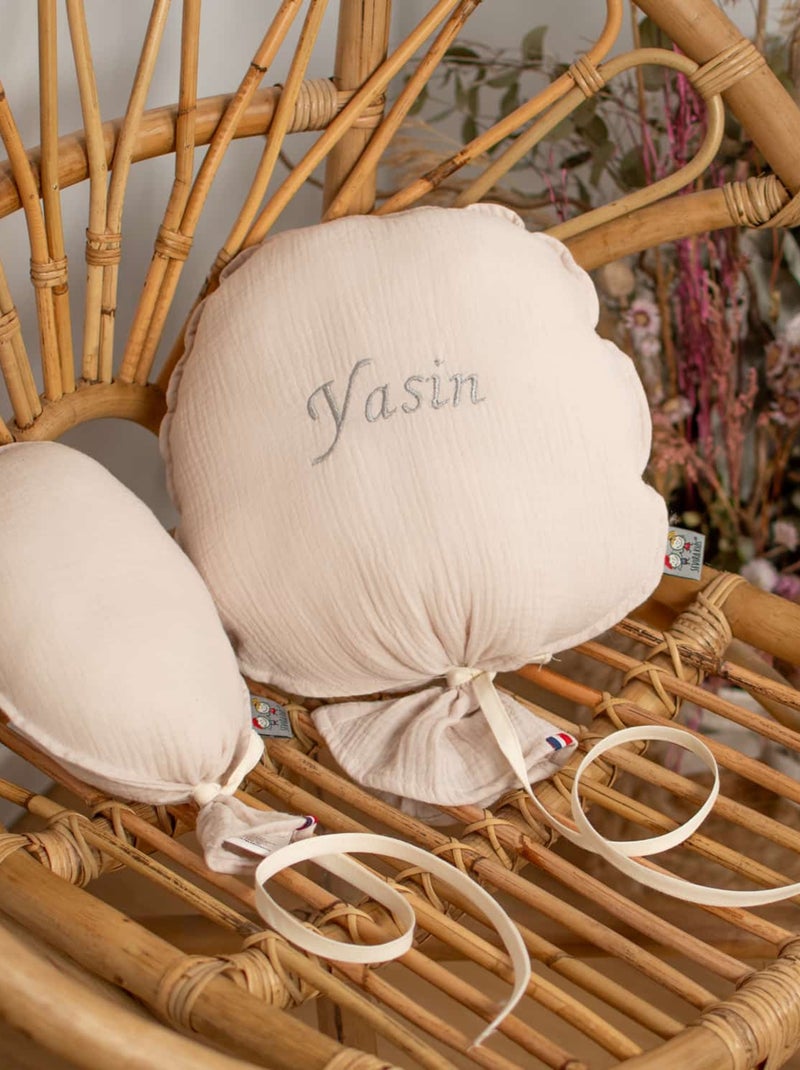 Globo decorativo de pared en gasa de algodón - artesanal y personalizable - hecho en francia | SEVIR Beige - Kiabi