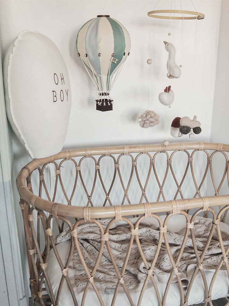 Globo decorativo, eucalyptus | SEVIRA KIDS Gris verde blanco - Kiabi