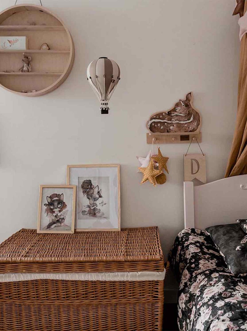 Globo decorativo, eucalyptus | SEVIRA KIDS Gris verde blanco - Kiabi