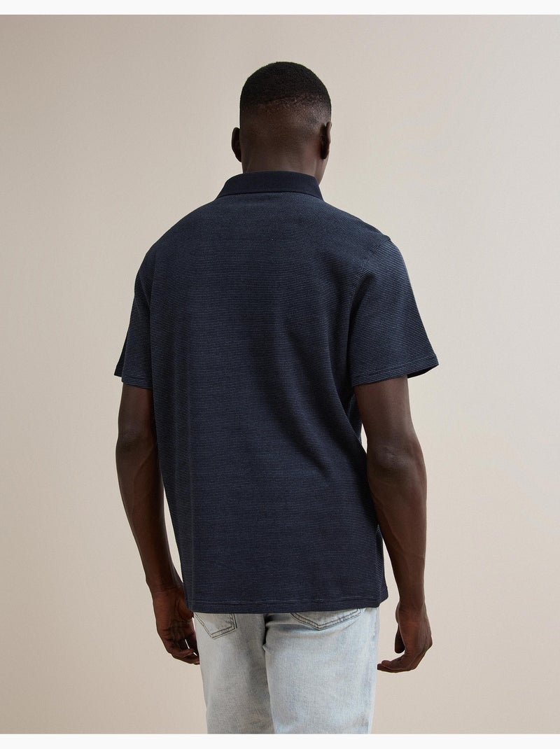 Gofre de polo, mo fashion Azul - Kiabi