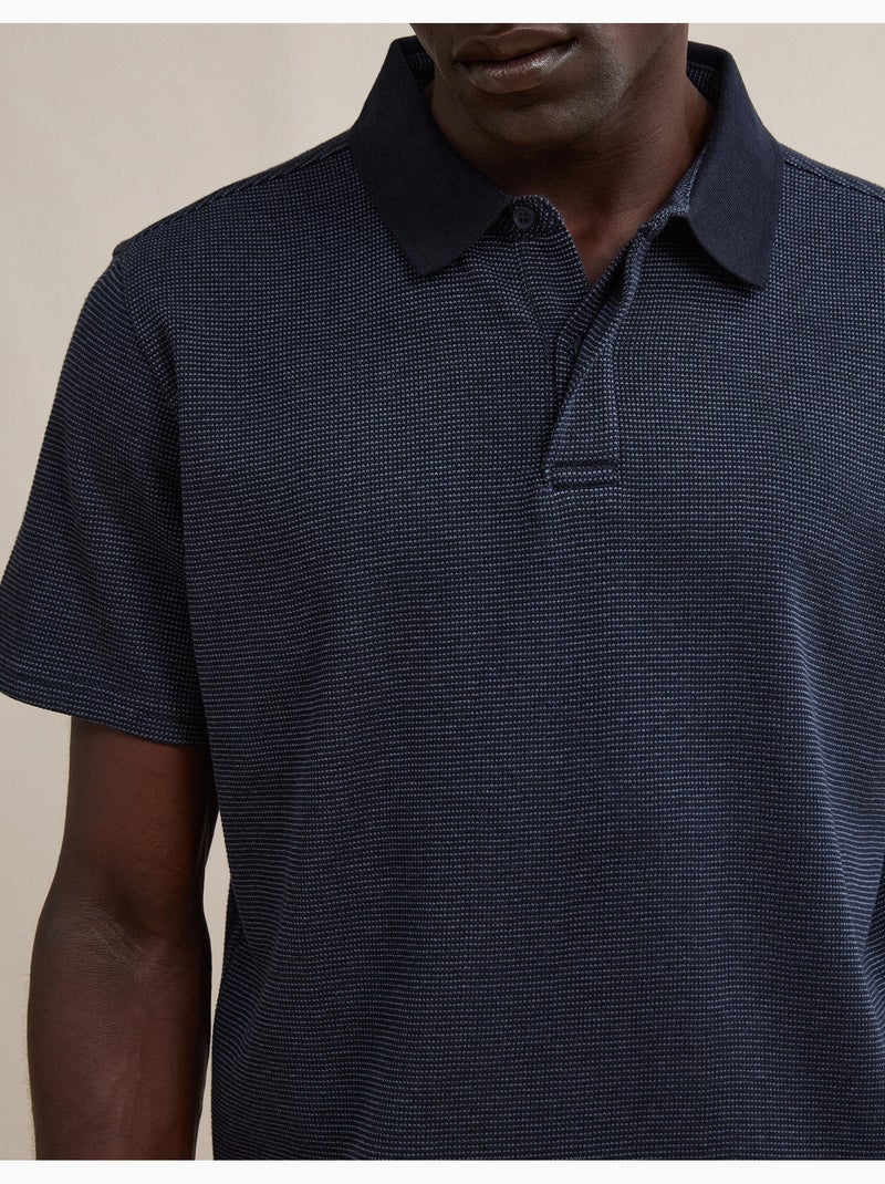 Gofre de polo, mo fashion Azul - Kiabi