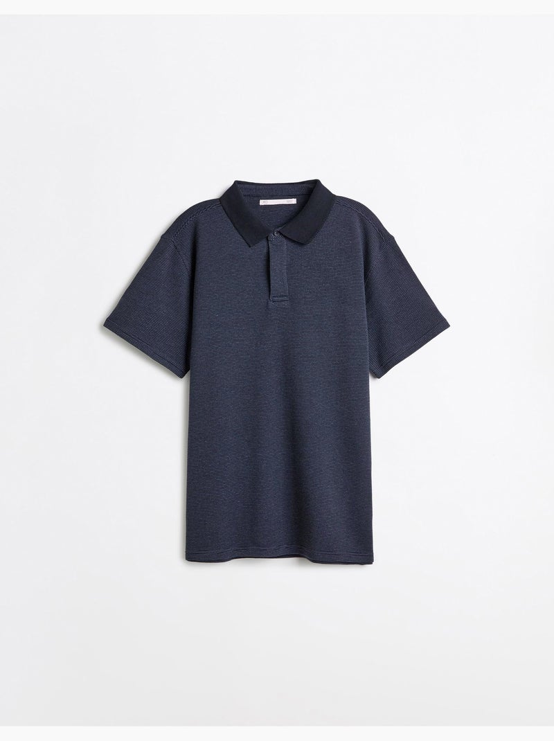 Gofre de polo, mo fashion Azul - Kiabi