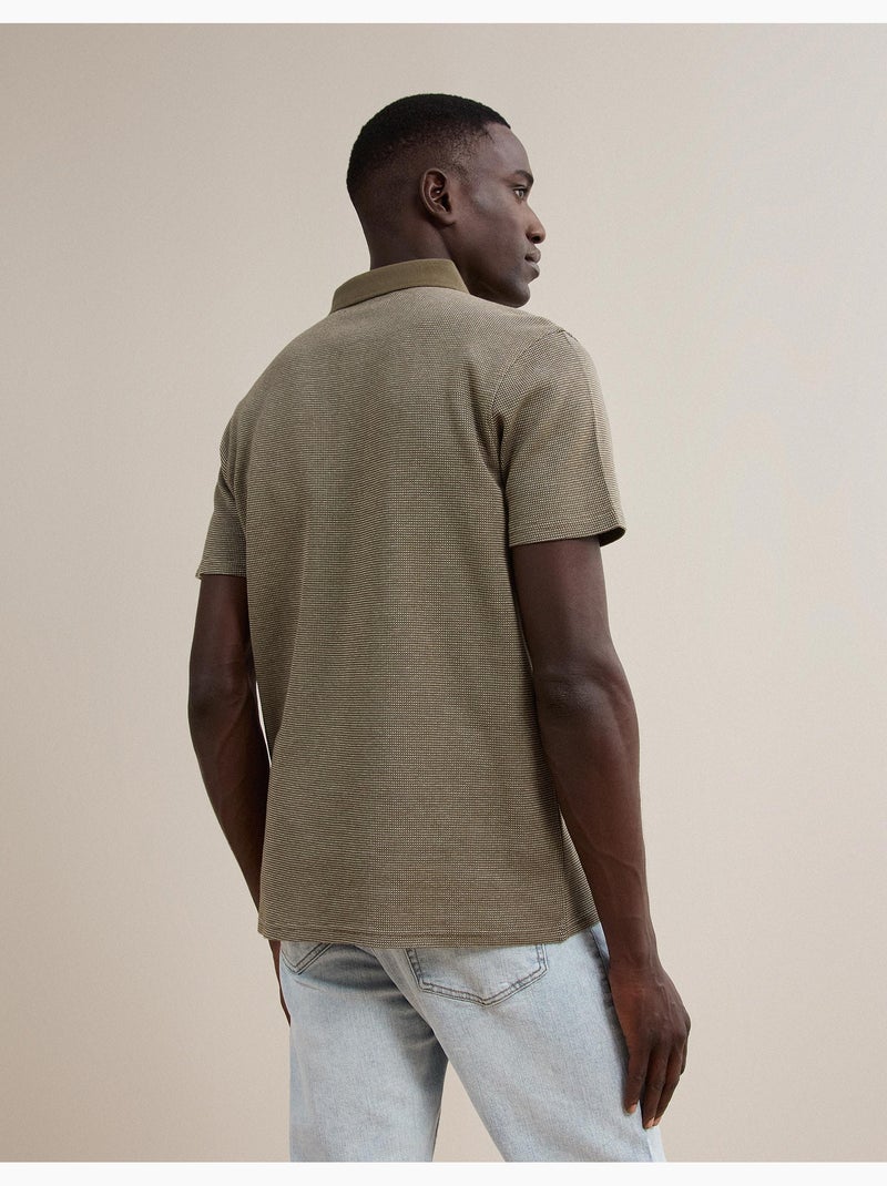 Gofre de polo, mo fashion Verde - Kiabi