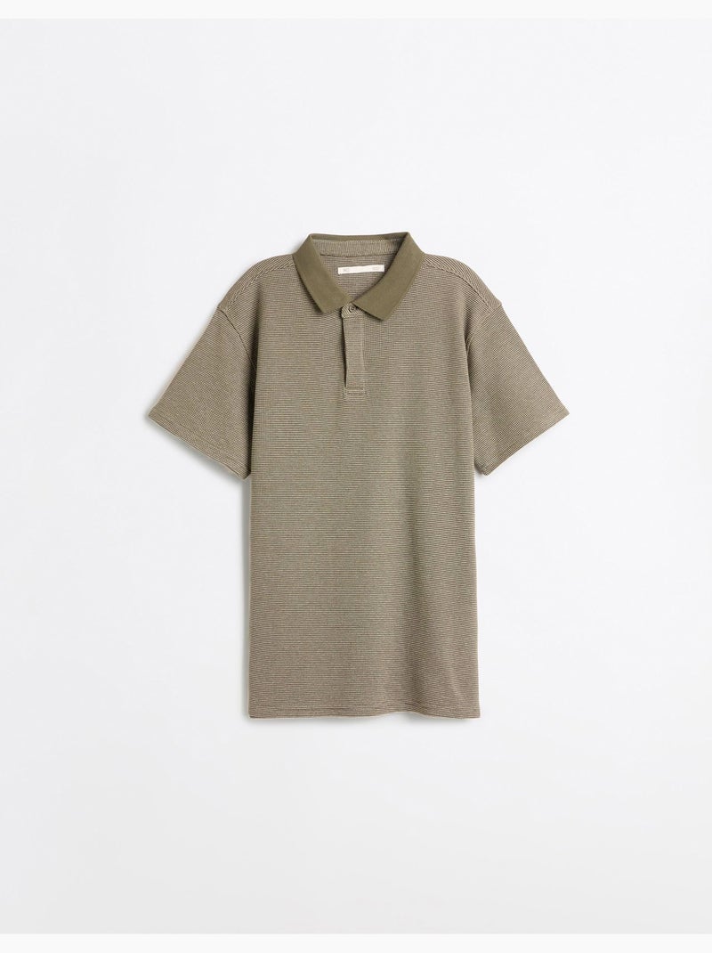 Gofre de polo, mo fashion Verde - Kiabi