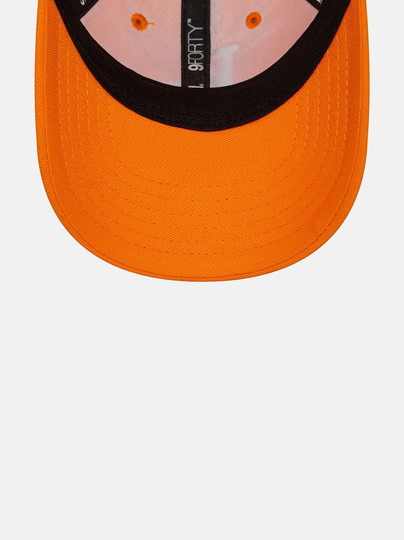 Gorra ajustable - New Era Blanco Naranja - Kiabi
