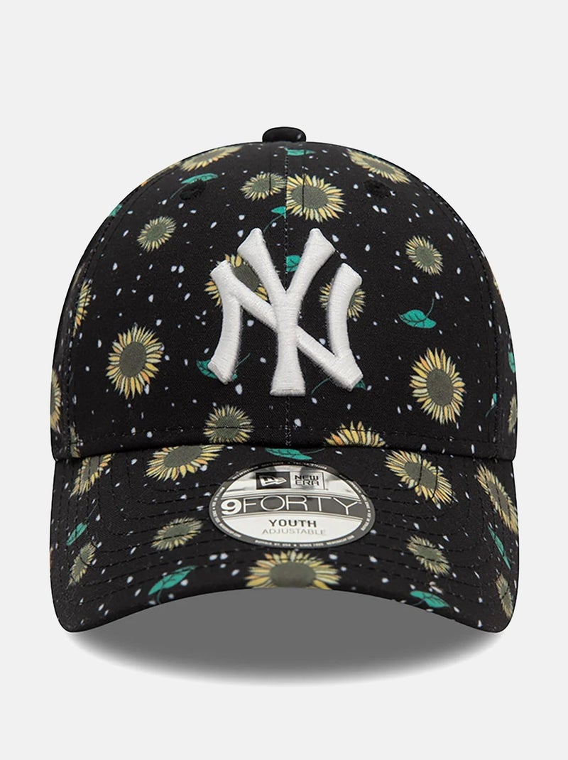 Gorra ajustable - New Era Negro Blanco - Kiabi