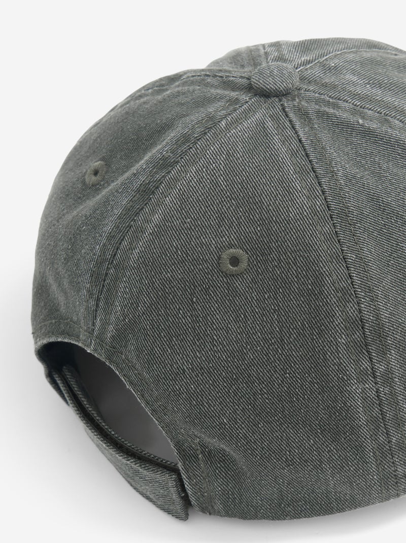 Gorra ajustable con velcro Kaki - Kiabi