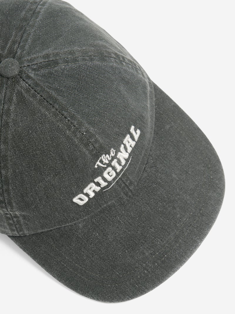 Gorra ajustable con velcro Kaki - Kiabi