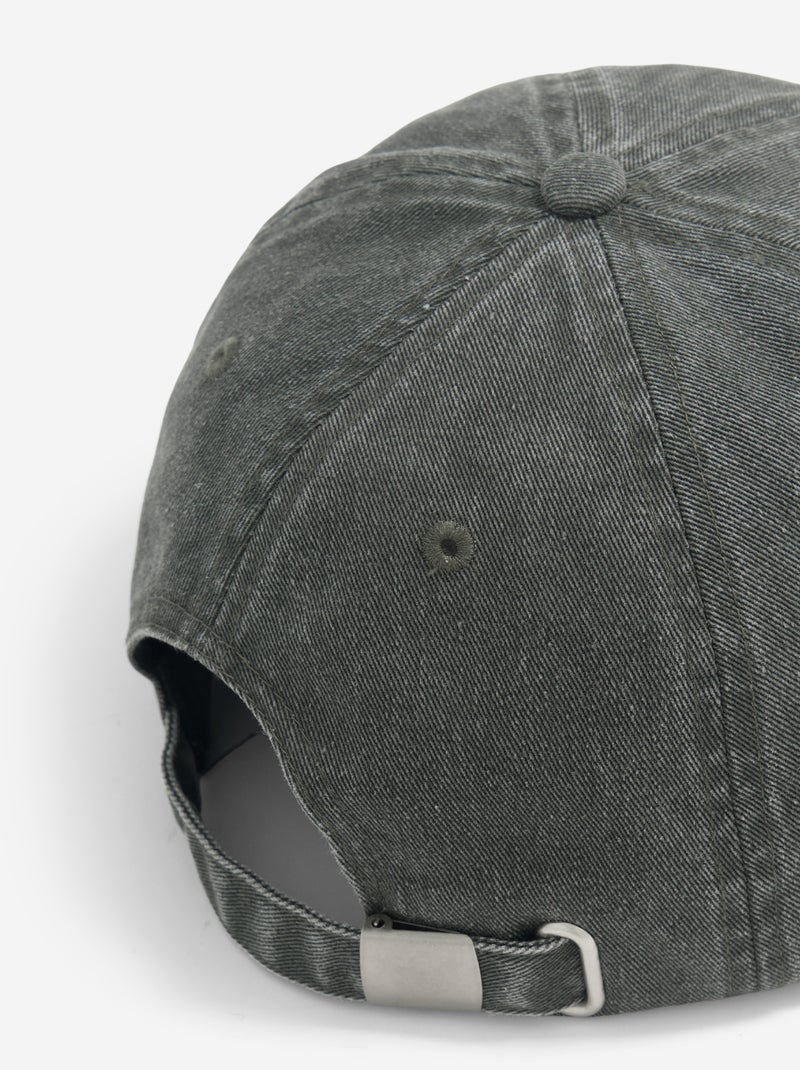 Gorra ajustable con velcro Kaki - Kiabi