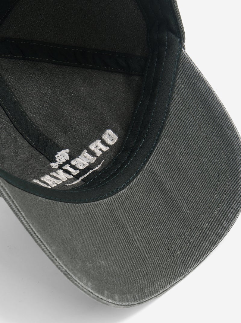 Gorra ajustable con velcro Kaki - Kiabi