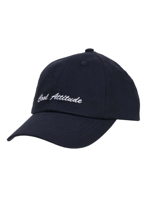 Gorra Algodón 100%, ajustable, mensaje Happy Kid bordado niño mixto Isotoner - Kiabi