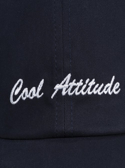 Gorra Algodón 100%, ajustable, mensaje Happy Kid bordado niño mixto Isotoner - Kiabi