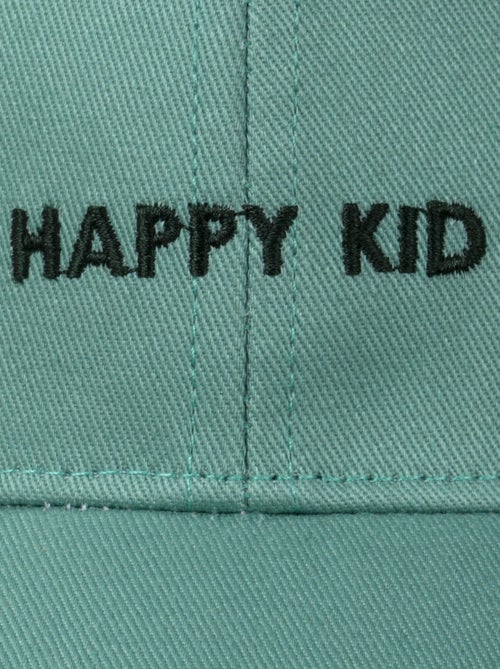 Gorra Algodón 100%, ajustable, mensaje Happy Kid bordado niño mixto Isotoner - Kiabi