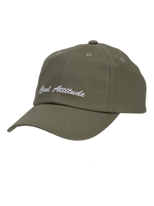 Gorra Algodón 100%, ajustable, mensaje Happy Kid bordado niño mixto Isotoner - Kiabi