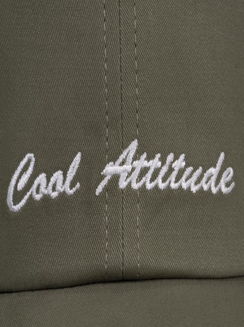 Gorra Algodón 100%, ajustable, mensaje Happy Kid bordado niño mixto Isotoner - Kiabi