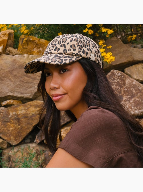 Gorra Algodón 100%, fácil de ajustar, cierre a presión mujer Isotoner - Kiabi