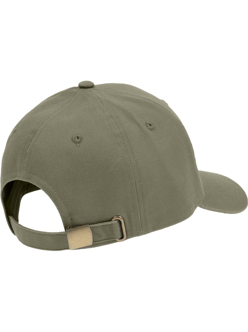 Gorra algodón 100%, fácilmente ajustable, unisex adulto mixto Caqui - Kiabi