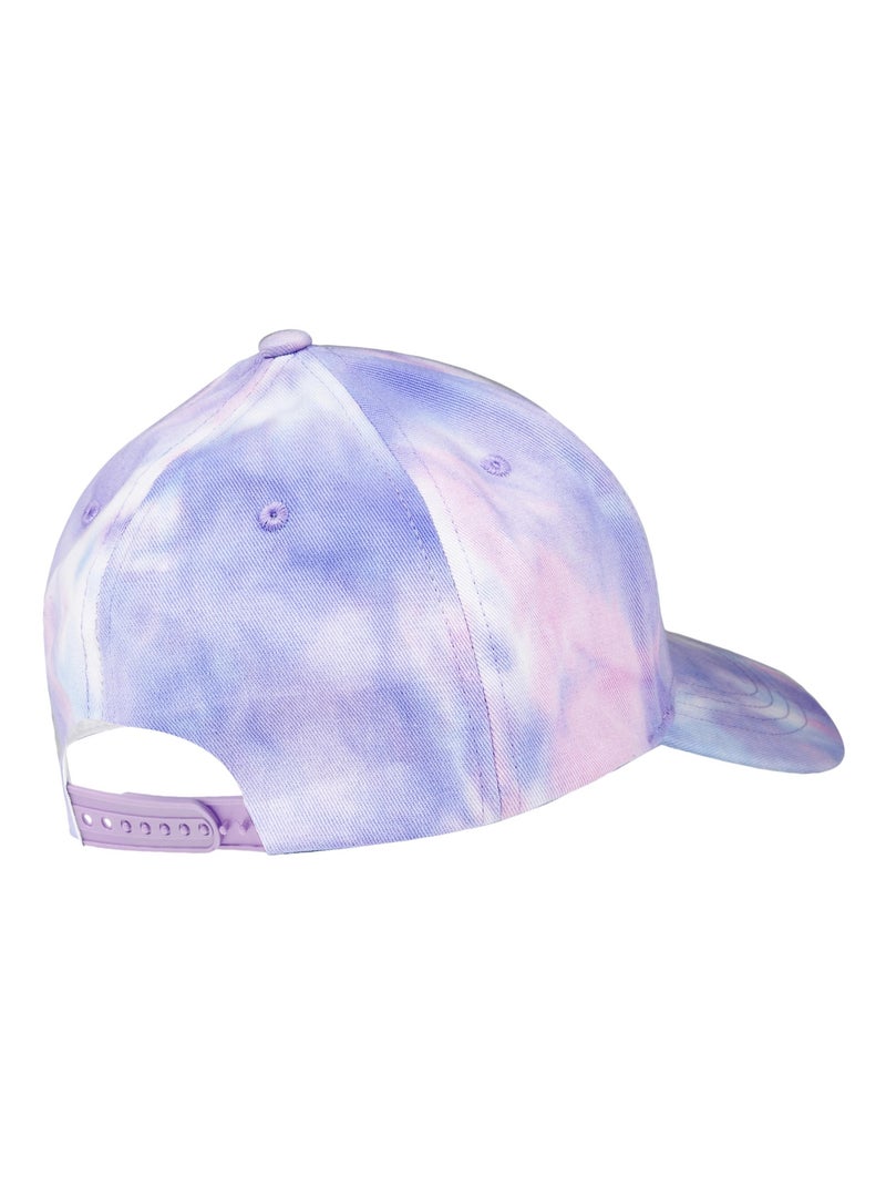 Gorra Algodón 100%, Gorra estampada ajustable mujer Isotoner Azul Violeta Blanco - Kiabi