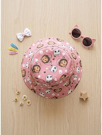 Gorra anti-uv de algodón gabby's dollhouse dreamworks