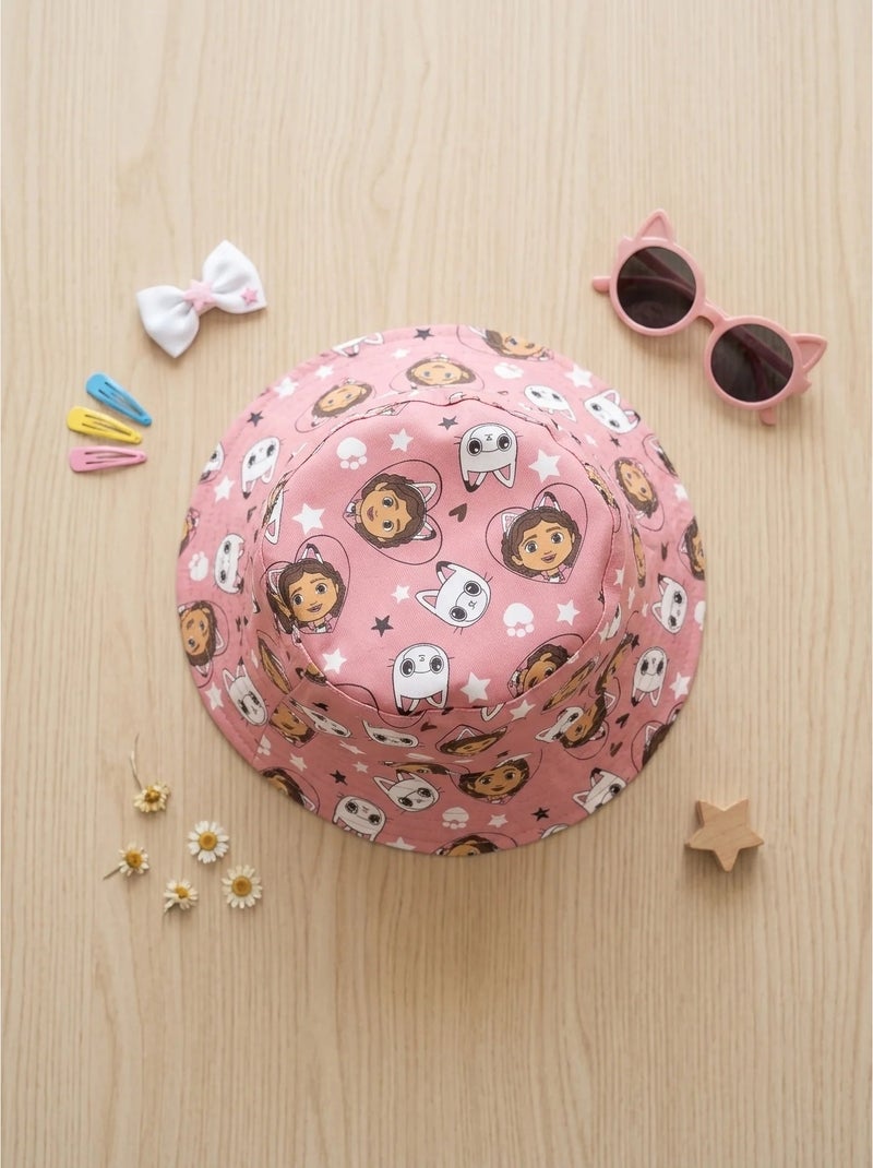 Gorra anti-uv de algodón gabby's dollhouse dreamworks Rosa - Kiabi