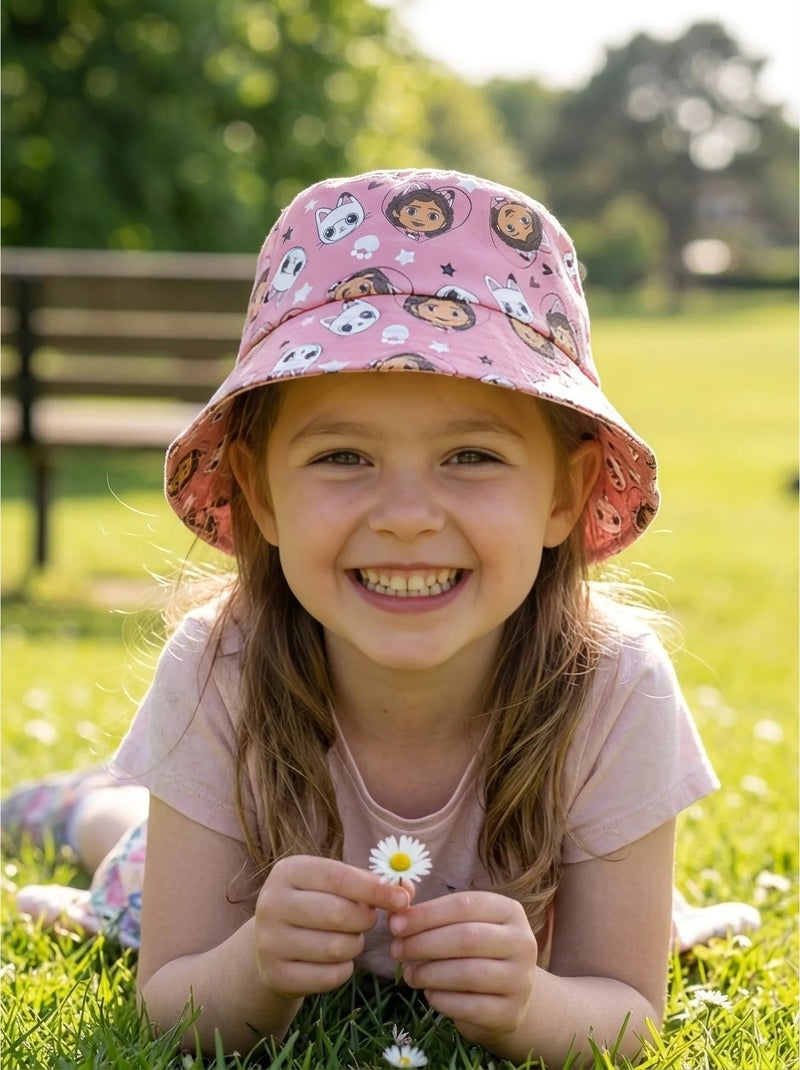 Gorra anti-uv de algodón gabby's dollhouse dreamworks Rosa - Kiabi