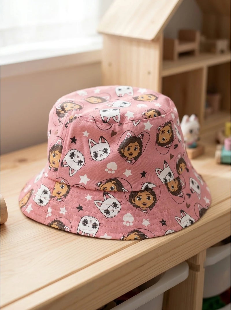 Gorra anti-uv de algodón gabby's dollhouse dreamworks Rosa - Kiabi